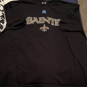 NFL Black and Gold Saints Tee